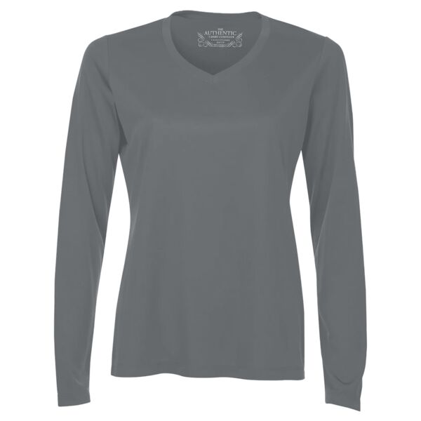 ATC™ PRO TEAM LONG SLEEVE V-NECK LADIES' TEE Thumbnail